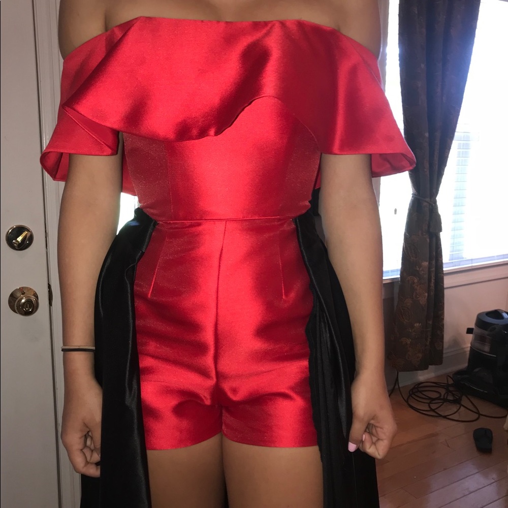Rachel Allan Dress Romper Size 4❤️❤️ - Picture 5 of 7